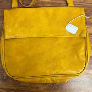 Vegan Tanned | Genuine Leather  Messenger Bag | Handmade